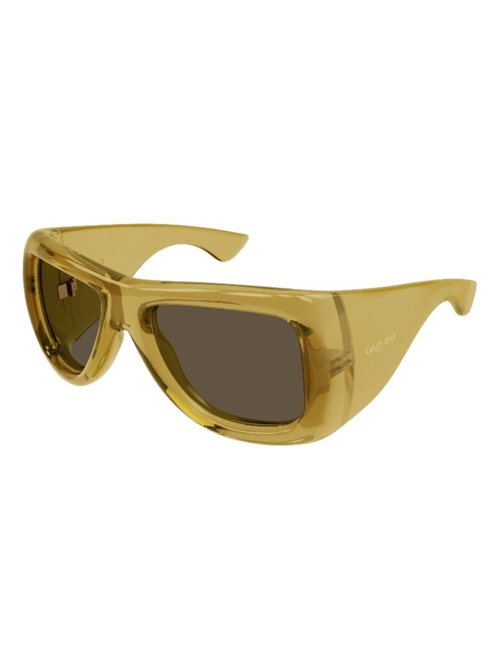 New Saint Laurent Unisex Sunglasses Yellow Brown Lens Injected Frame SL 902 HOWL